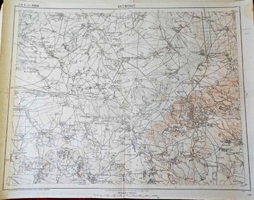 Stara mapa Krzemieniec 1914