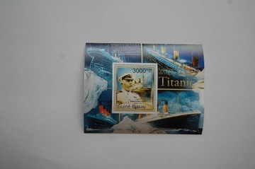 Gwinea Bissau Sw 5129** RMS Titanic,katastrofa/ms/