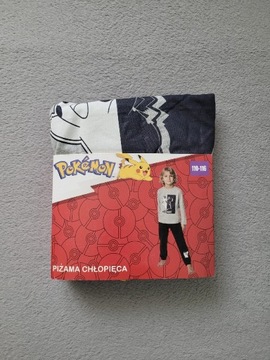 Nowa piżama chłopięca 110-116 Pokemon 