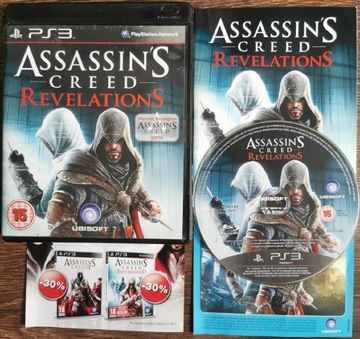 Assassin's Creed Revelations na PS3. Komplet. 