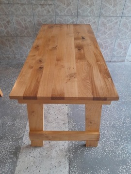Stół dębowy stół ogrodowy drewniany Wyprzedaż!!