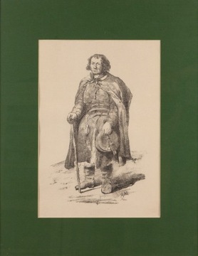 Aleksander Mroczkowski,Włodarz, litografia, 1881r.