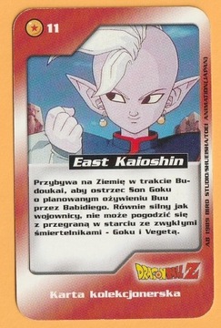 KARTA DRAGON BALL Z - CHIO - EAST KAIOSHIN