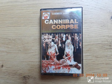Wkładka/okładka kasety:CANNIBAL CORPSE-Butchered..