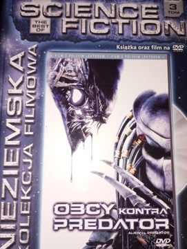 OBCY KONTRA PREDATOR - FILM DVD + KSIĄŻKA 