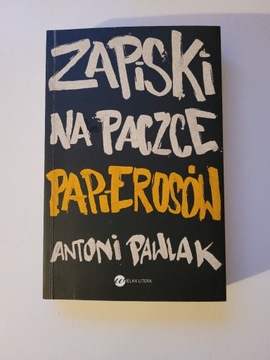 A. Pawlak, Zapiski na paczce papierosów