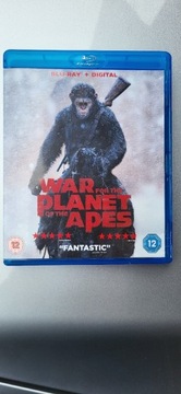 War for the planet of the apes BLU-RAY wyd. zagran