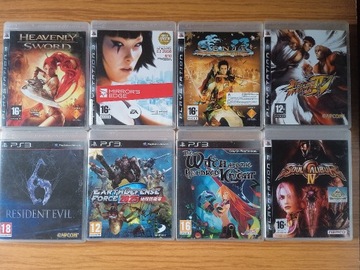 23 gry PS3 SoulCalibur IV / Devil May Cry / Alien