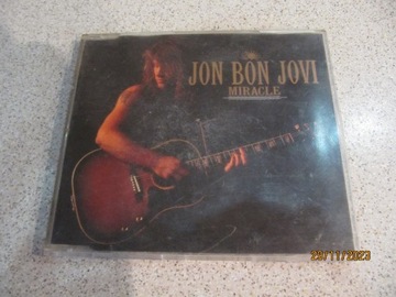 CD - Single - Jon Bon Jovi – Miracle - 1990