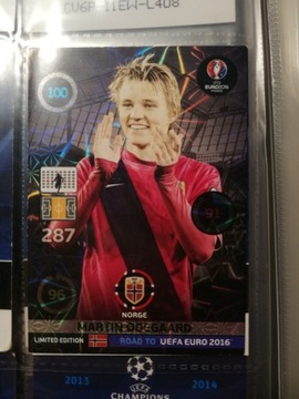 ODEGAARD Limited Edition ROAD to EURO 2016 karta