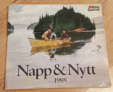 Napp & Nytt 1988 katalog Abu Garcia 