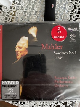 Zander & Philharm Mahler:Sym No 6 CD