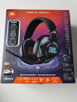 SŁUCHAWKI GAMINGOWE BLUETOOTH JBL QUANTUM 910