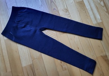 Ocieplane Legginsy 116 122 ala jeans coccodrillo