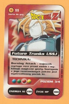 KARTA DRAGON BALL Z - CHIO - FUTURE TRUNKS USSJ