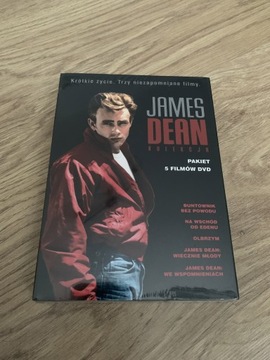 JAMES DEAN PAKIET 5 FILMÓW DVD
