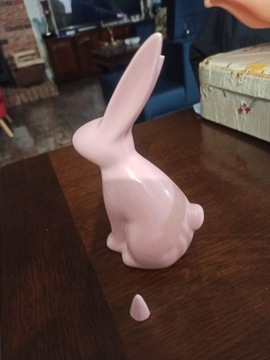 Figurka królika ceramiczna 