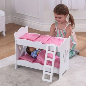 Łóżeczko dla lalki KidKraft Lil' Doll Bunk Bed 601