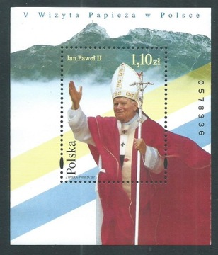 bl.160 (3507) V. wizyta papieża JP II w Polsce