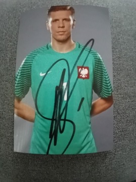 Wojciech Szczęsny zdjęcie z autografem.