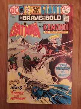 DC Giant Brave and the Bold Batman NR 120 ROK 1975