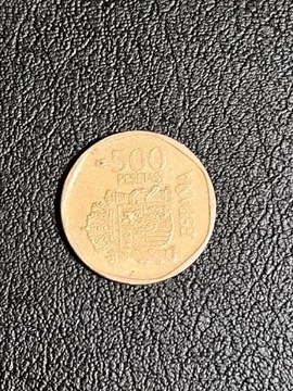 500/25 PESETAS HISZPANIA ŁĄCZNIE 9 SZTUK 