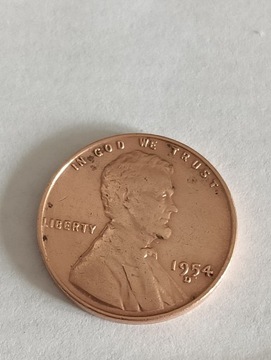 1 cent 1954  D USA 