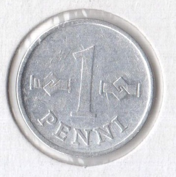 FINLANDIA, 1 penni 1970, KM# 44a