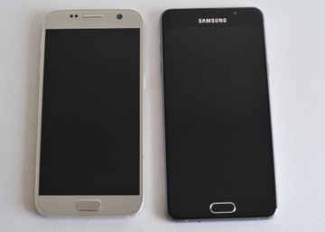 Dwa Samsungi Galaxy A5(6) i SM-S7 G930F