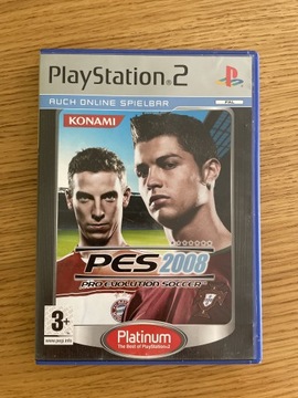 PES 2008 wersja niemiecka, gra PS2