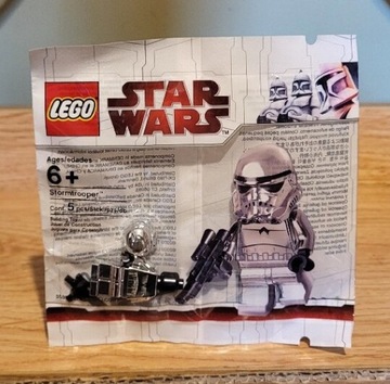 Lego Star Wars 2853590 chrom Stormtrooper unikat exclusive minifigurka