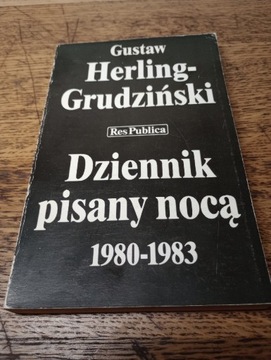 Dziennik pisany nocą. 1980 - 1983. H-Grudziński 