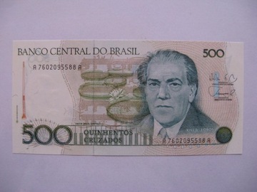 Brazylia - 500 Cruzados - 1988 - P212 - St.1