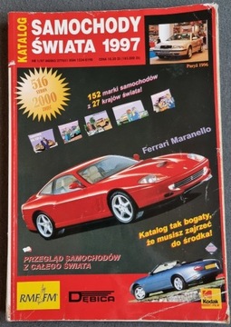 Samochody Świata 1997 - Katalog