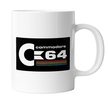 Kubek z logo Commodore 