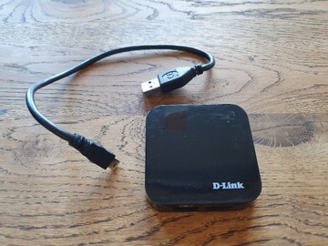 Hub USB D-Link DUB-H4 aktywny 4 porty