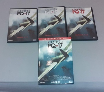 Konwój PQ 17 Box 3 DVD na prezent 