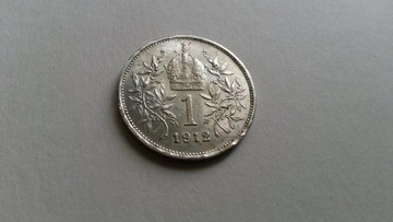 1 korona 1912 Austria  Austro - Węgry