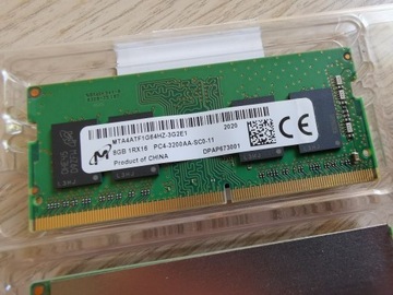 Pamięć RAM DDR4 MICRON MTA4ATF1G64HZ-3G2E1 2 x 8GB