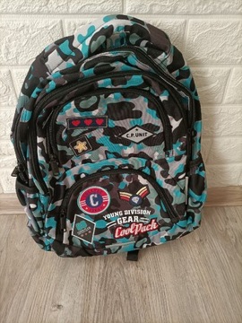 Plecak młodzieżowy Coolpack w łatki kolorwe 