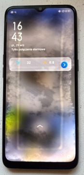 Oppo A31, 4GB/64GB, czarny.USZKODZONY WYŚWIETLACZ.