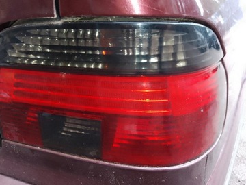 Lampy Tylne BMW 5 E39 1995-2000 Rok SEDAN RED Smoke  Tył KOMPLET