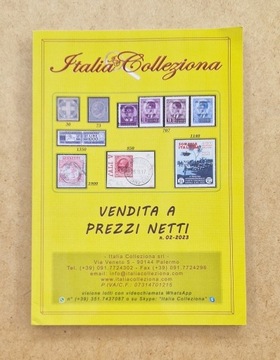 Italia Colleziona - Katalog aukcyjny znaczków pocz