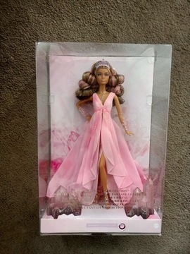 Barbie collector Crystal Fantasy rozowy KwarcNRFB 
