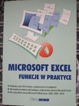 Microsoft Excel funkcje w praktyce. Książka