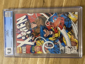 Komiks X-men #4 1/92 CGC 9.8 Omega Red