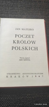 POCZET KRÓLÓW POLSKICH rok 1967