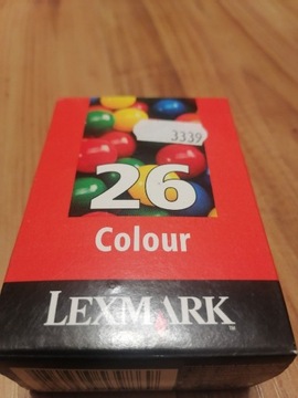 Lexmark 26 colour oryginał 