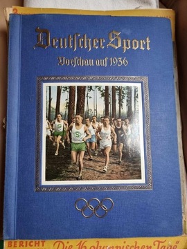 III Rzesza stary album propagandowy olimpiada 1936