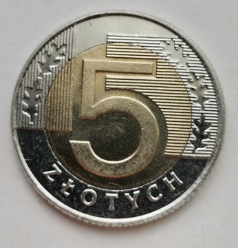 5. 5 złotych 1994 mennicze